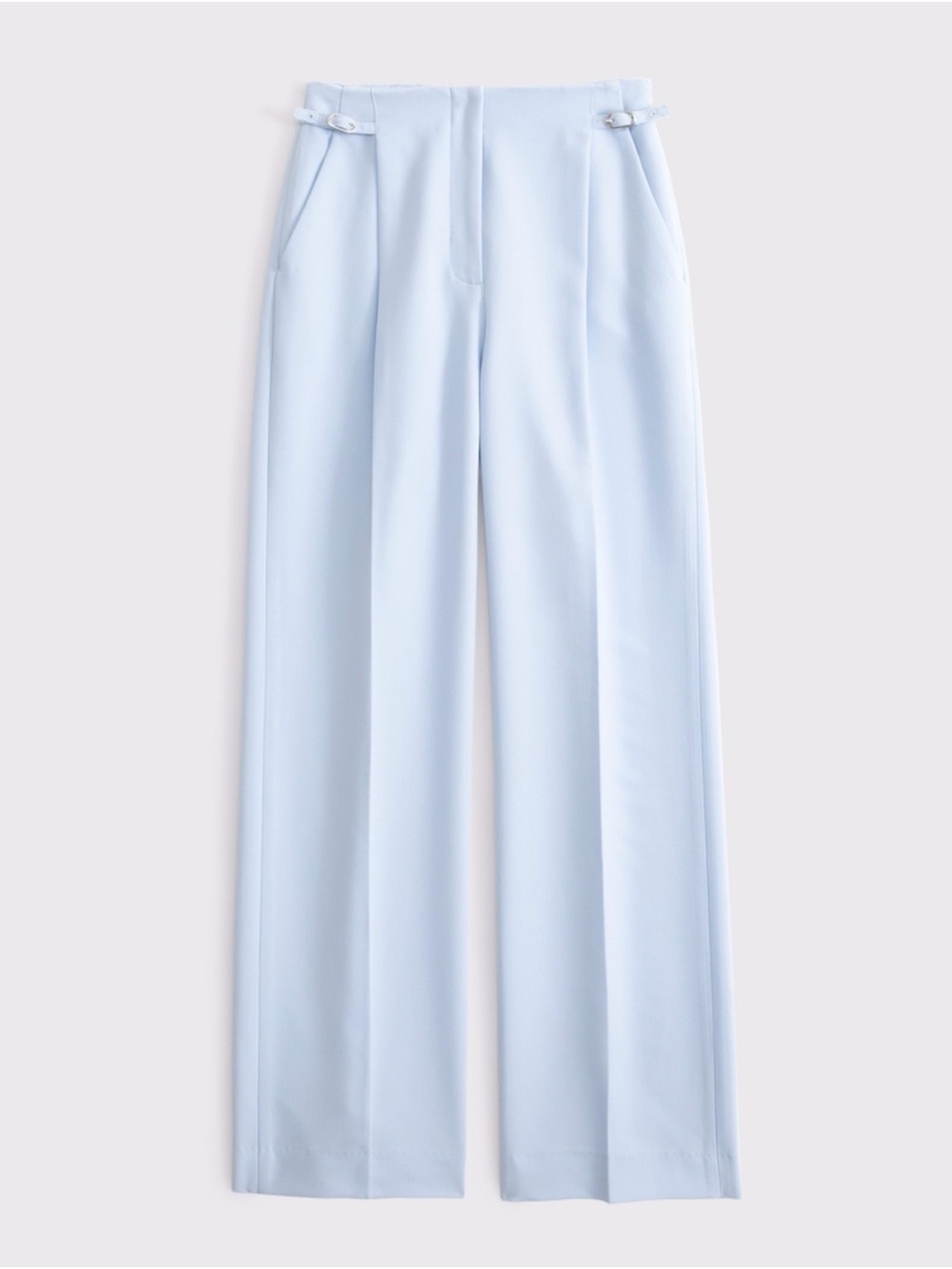 Abercombie&fitch Womens sloane tailored hardware wide leg pant